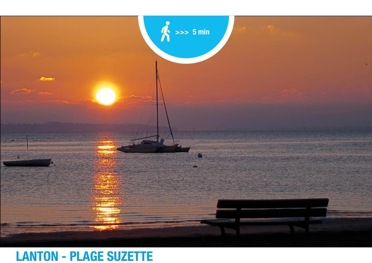 Appt Lanton Plage - Port 6 Voyageurs 外观 照片
