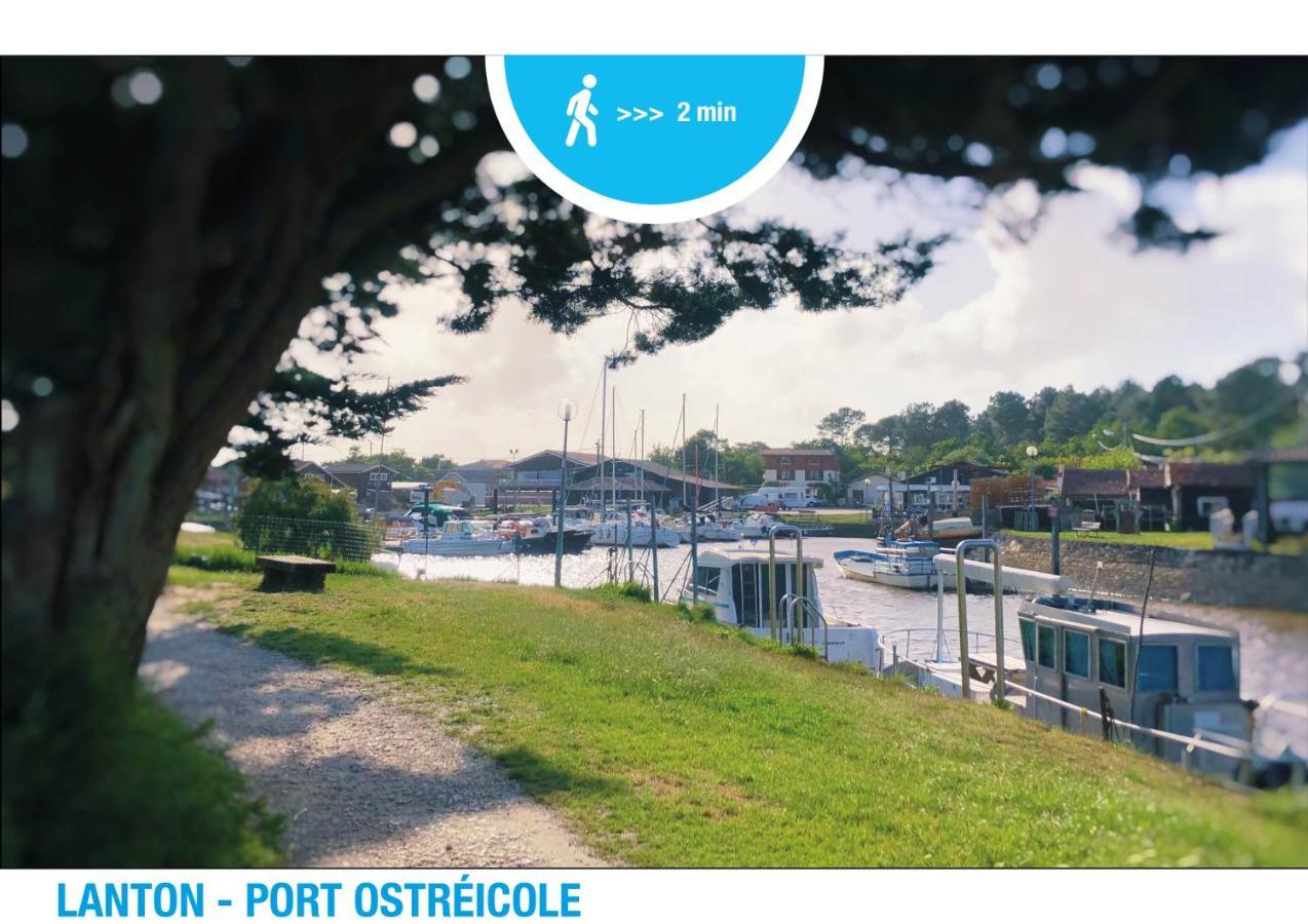 Appt Lanton Plage - Port 6 Voyageurs 外观 照片